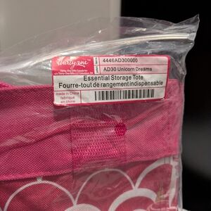 Thirty-One Unicorn Dreams Pink Storage Tote